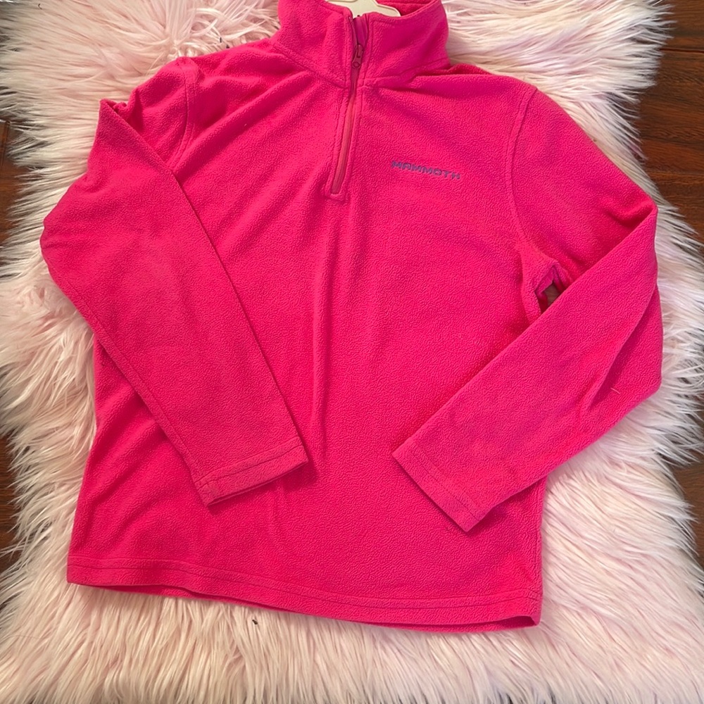 Performance Fleece, color pink, size kids M from mammoth ski . Ideal for winter.